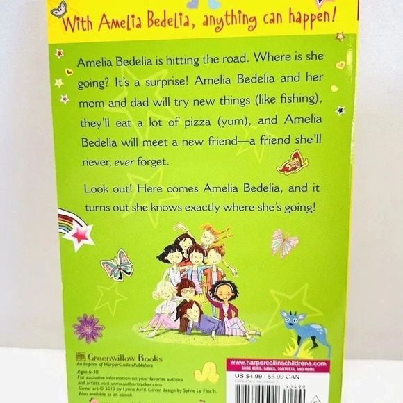 AMELIA BEDELIA ROAD TRIP! Paperback Book #3 by Herman Parish Brand New - Picture 2 of 2